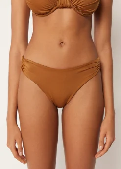 Bas de bikini brésilien Shiny Satin