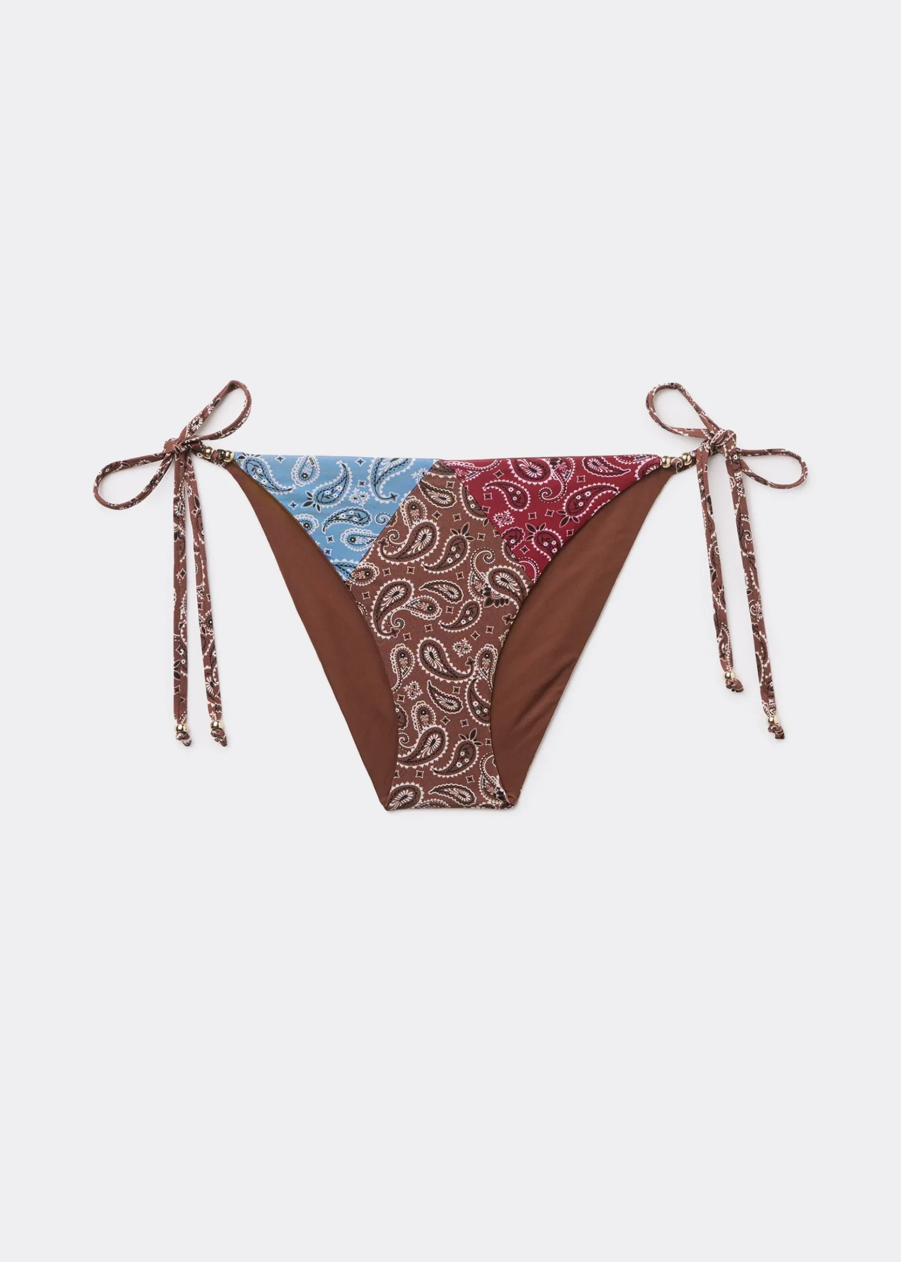 Bas de Bikini Lanières Bandana Patch