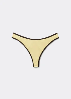 Bas de maillot brésilien Bicolor Piping