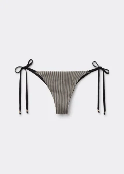 Bas de maillot brésilien Golden Stripes