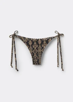 Bas de maillot brésilien Golden Ethnic