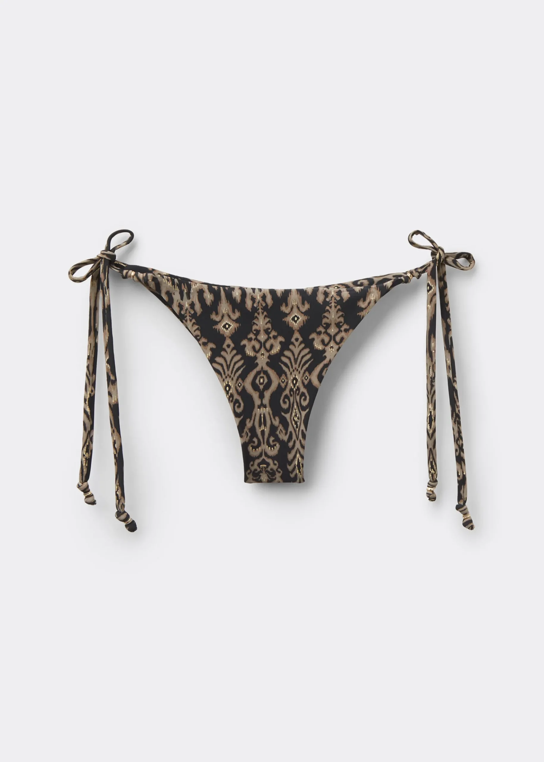 Bas de maillot brésilien Golden Ethnic
