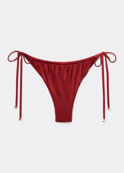 Bas de Maillot Brésilien à Lanières Shiny Satin