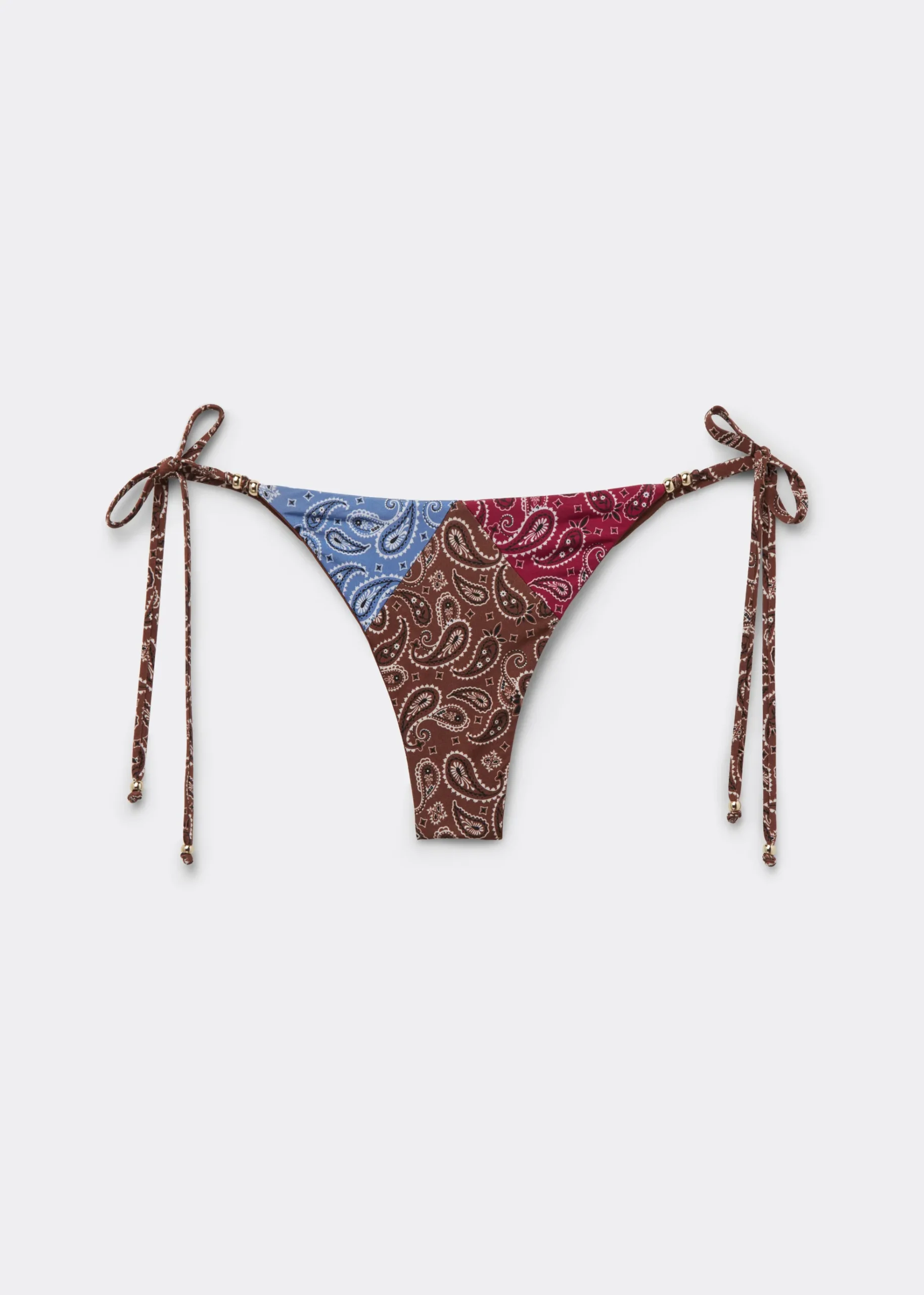 Bas de Maillot Brésilien à Lanières Bandana Patch