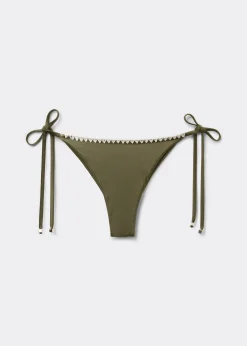 Bas de maillot brésilien à lanières Refined Shine