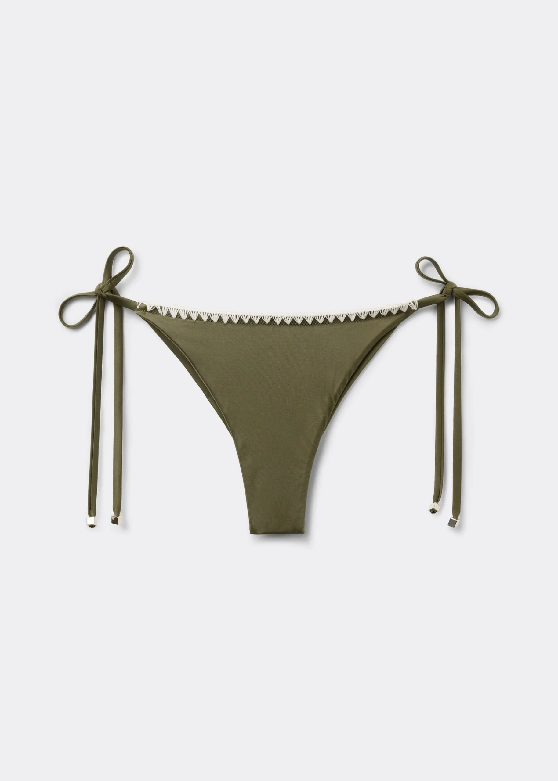 Bas de maillot brésilien à lanières Refined Shine