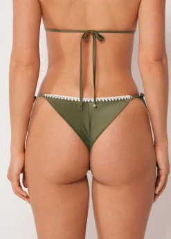 Bas de maillot brésilien à lanières Refined Shine