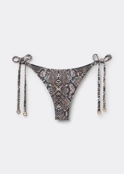 Bas de Maillot Brésilien Lanières Classic Snake