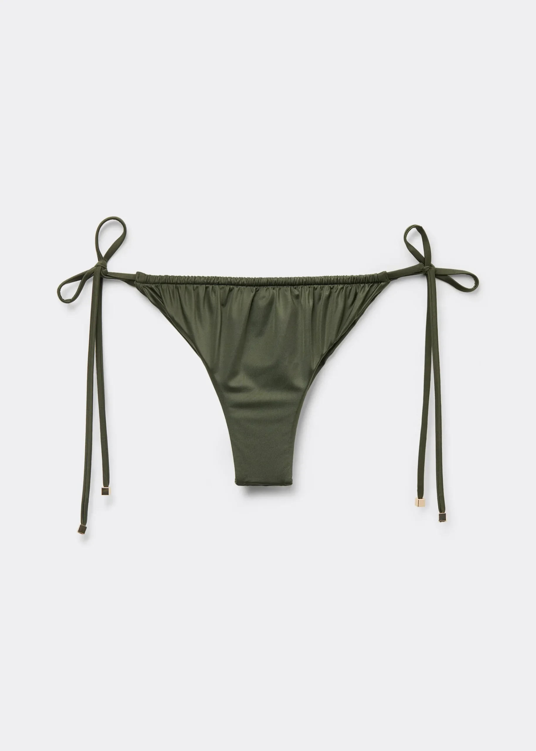 Bas de Maillot Brésilien à Lanières Shiny Satin