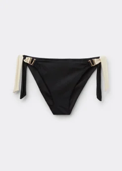 Bas de Maillot de Bain avec nœuds Elegant Bicolore