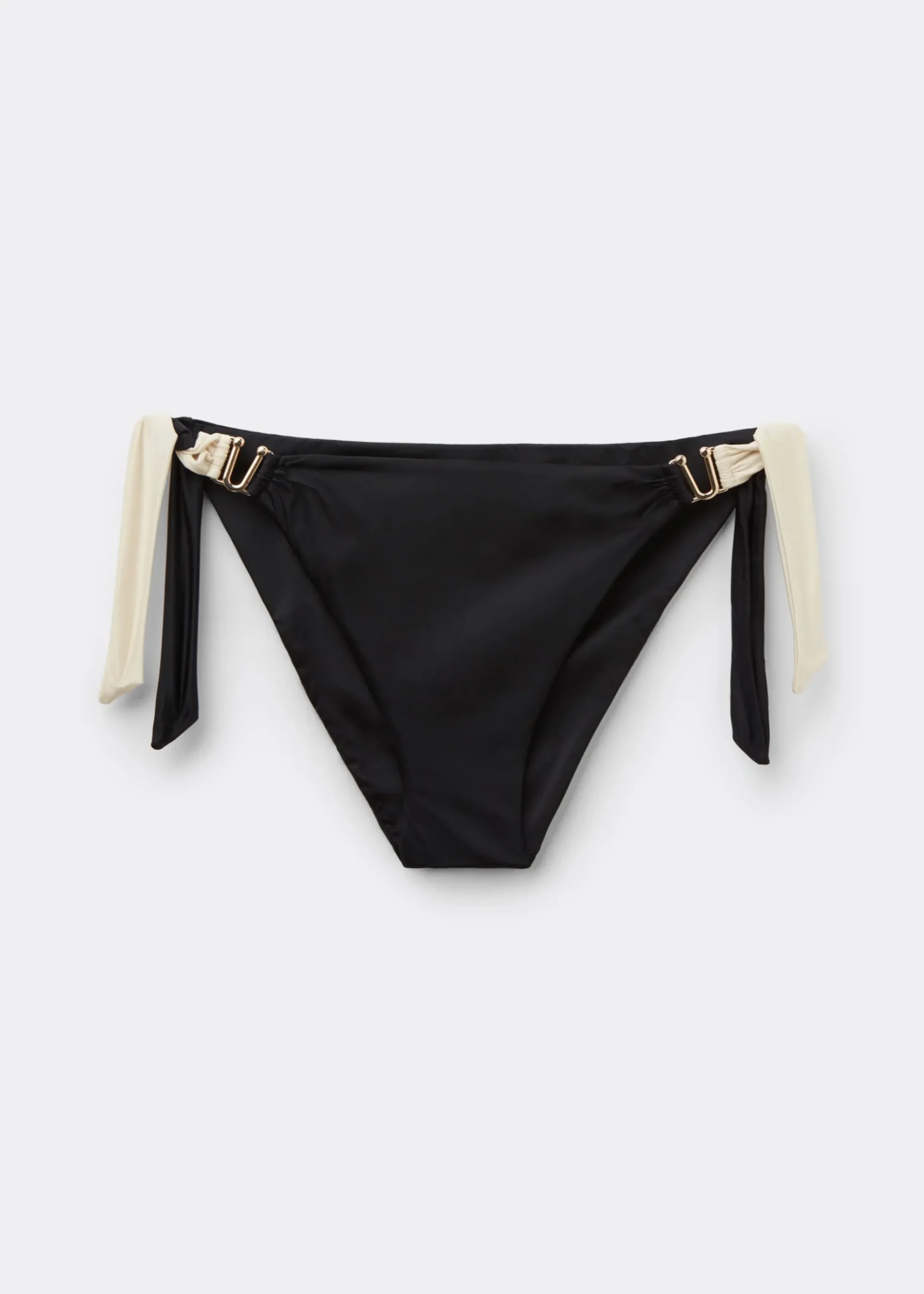 Bas de Maillot de Bain avec nœuds Elegant Bicolore