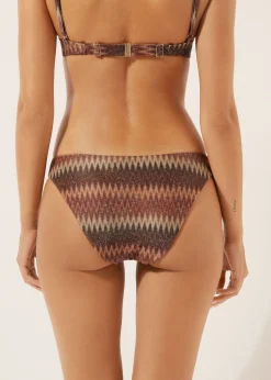 Bas de Maillot Golden Chevron
