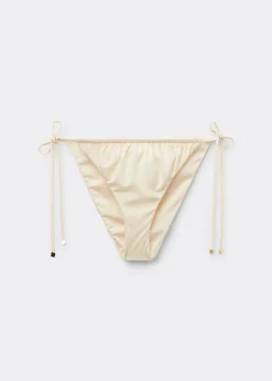 Bas de Maillot à Lanières Shiny Satin
