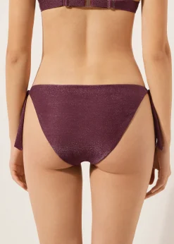 Bas de maillot à nœuds Golden Glow