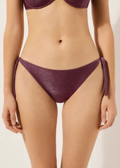 Bas de maillot à nœuds Golden Glow