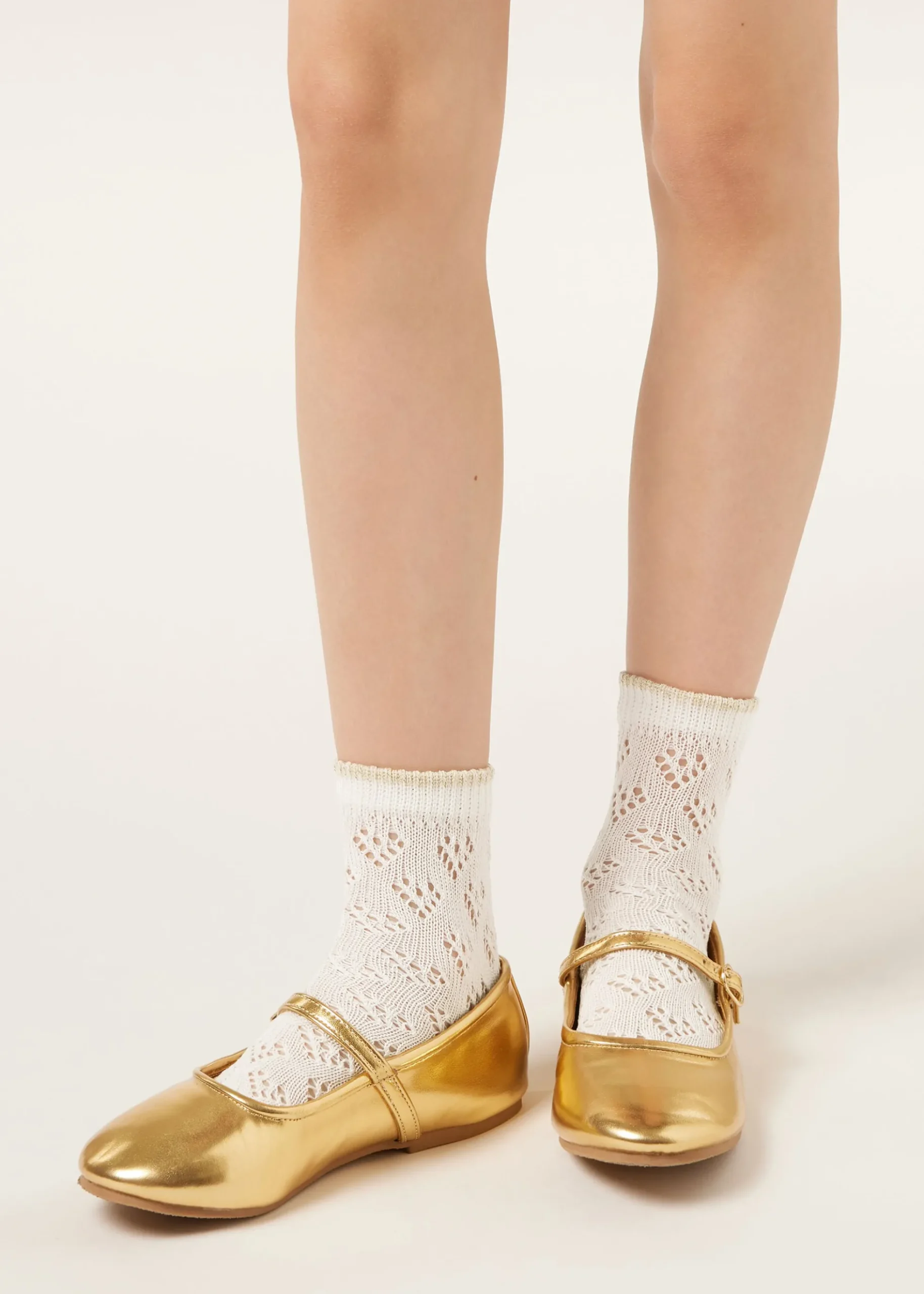 Chaussettes ajourées pour fille