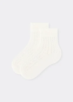 Chaussettes ajourées pour fille