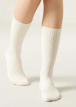 Chaussettes avec laine et cachemire
