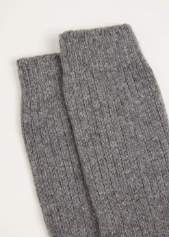 Chaussettes avec laine et cachemire