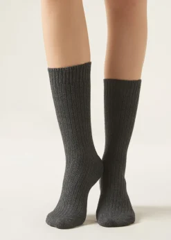 Chaussettes avec laine et cachemire