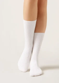 Chaussettes avec laine et cachemire