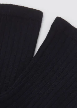 Chaussettes basses côtelées