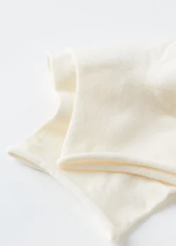 Chaussettes basses en coton sans bordure