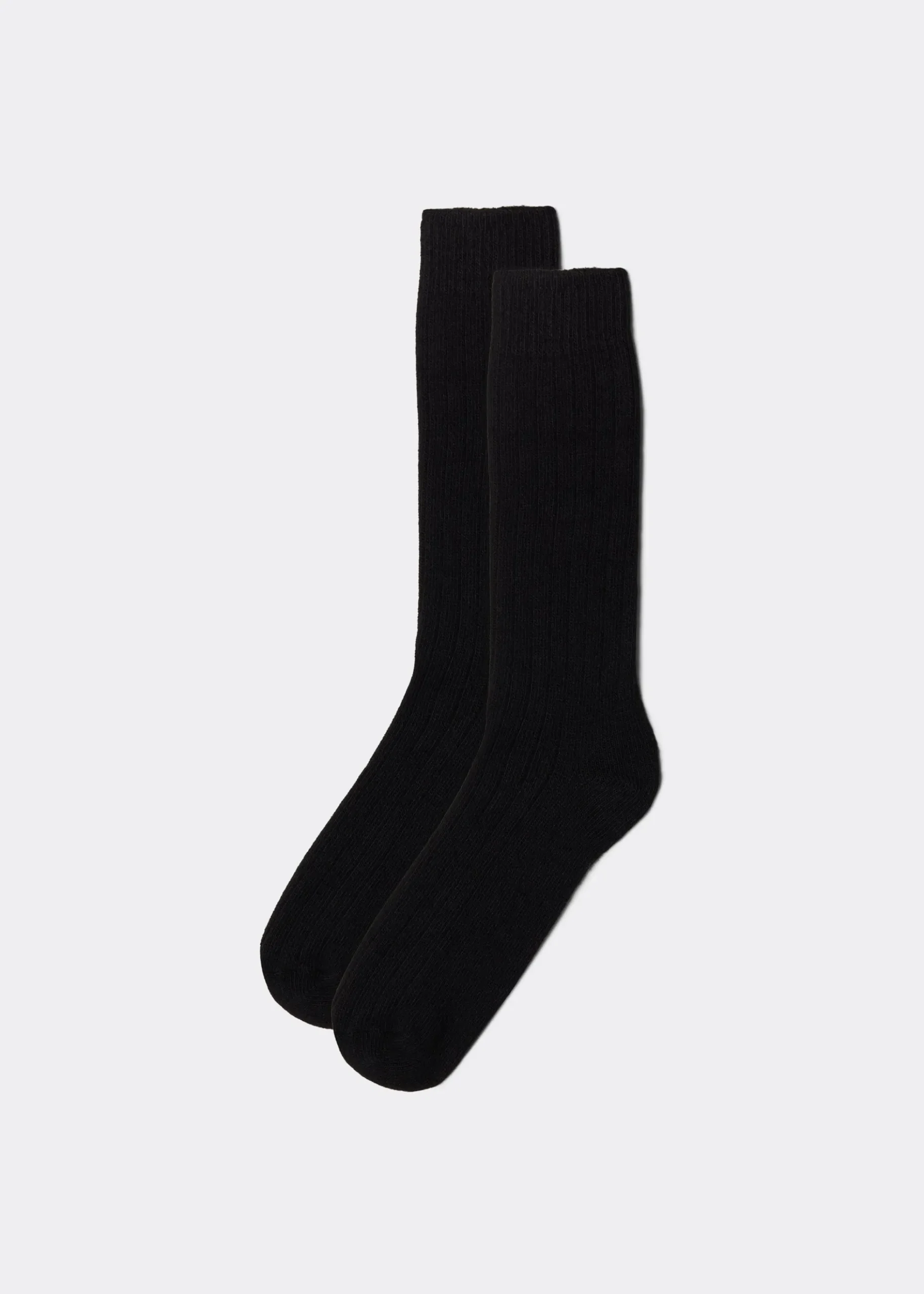 Chaussettes basses en laine avec cachemire