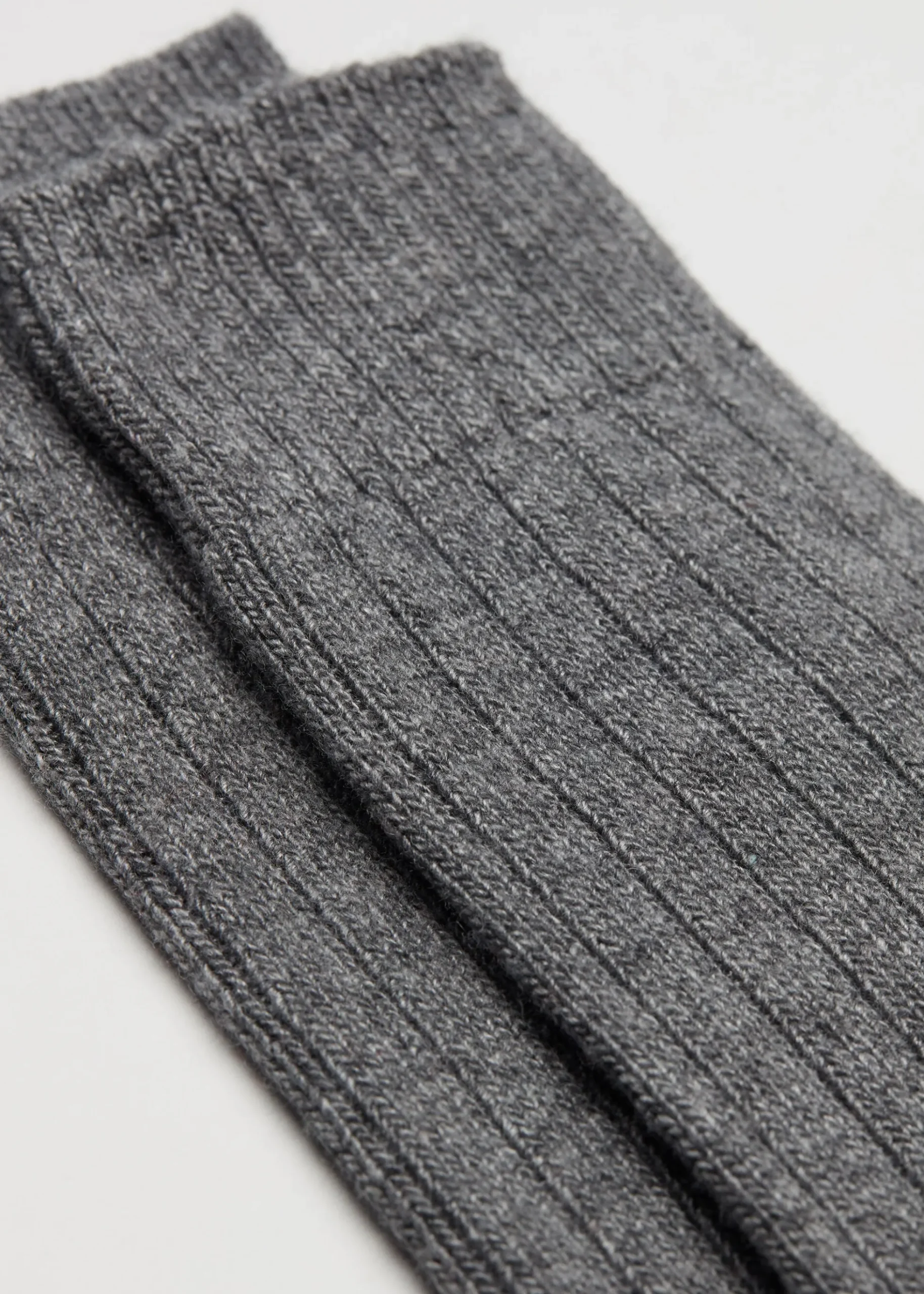 Chaussettes basses en laine avec cachemire