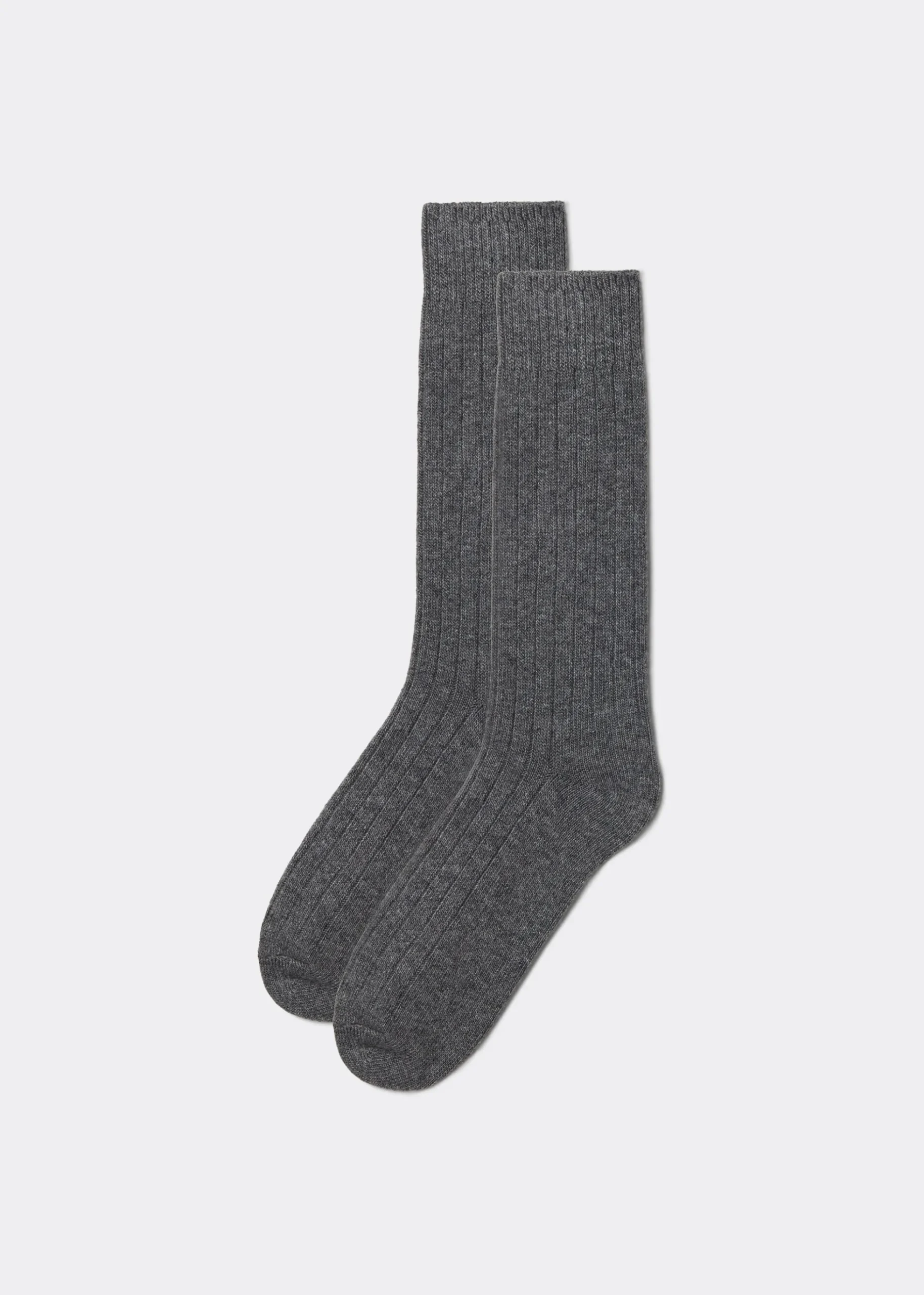 Chaussettes basses en laine avec cachemire