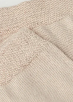 Chaussettes Courtes avec Bordure Travaillée