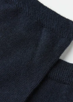 Chaussettes Courtes avec Bordure Travaillée