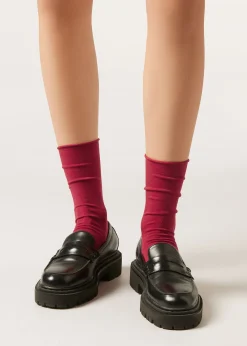 Chaussettes Courtes avec Cachemire