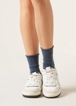 Chaussettes Courtes avec Cachemire