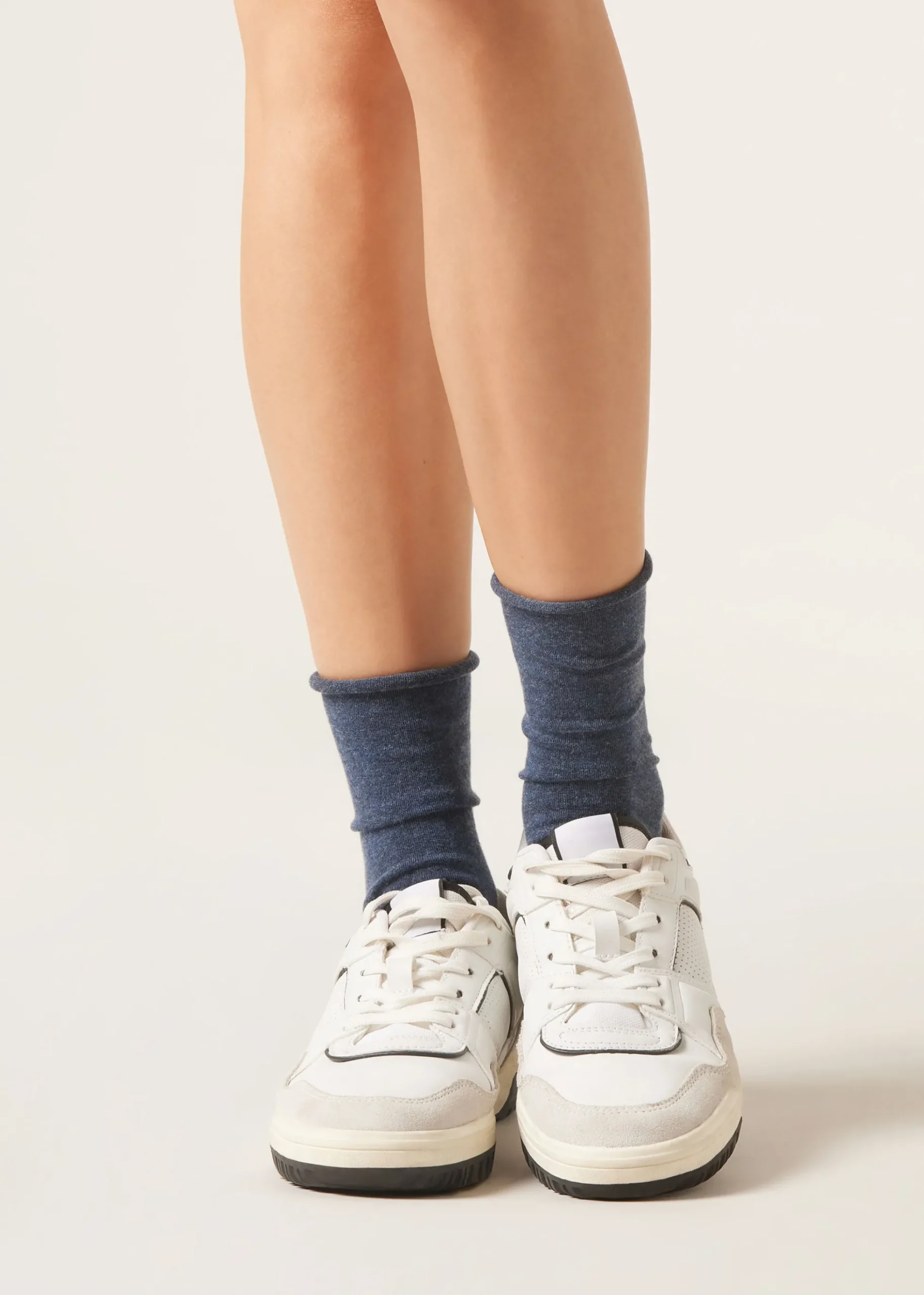 Chaussettes Courtes avec Cachemire