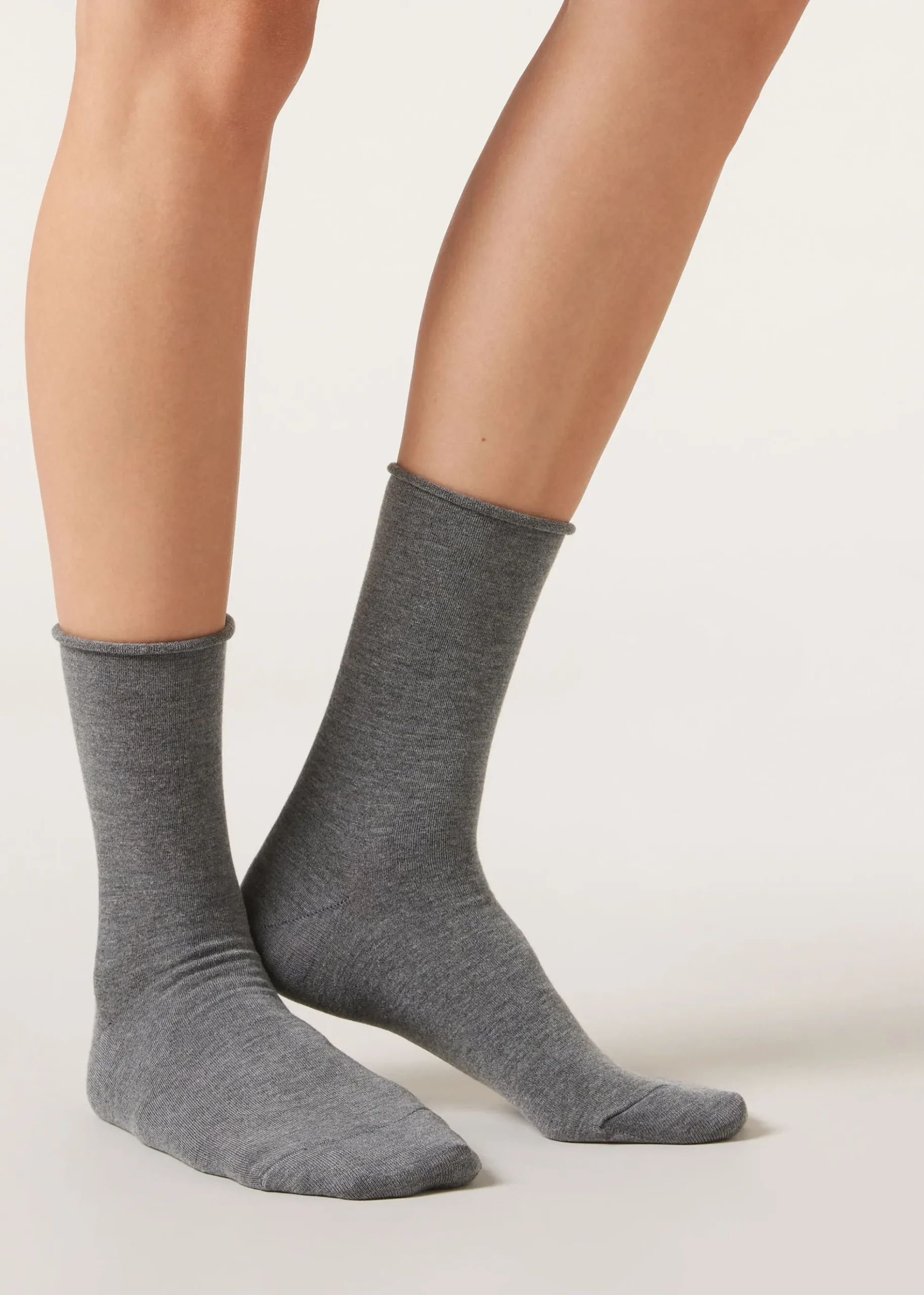 Chaussettes Courtes avec Cachemire