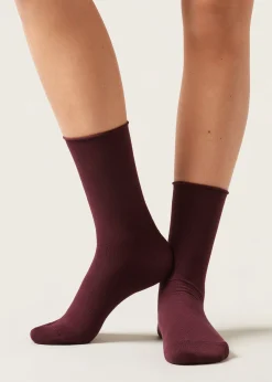 Chaussettes Courtes avec Cachemire