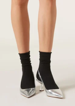 Chaussettes Courtes avec Cachemire