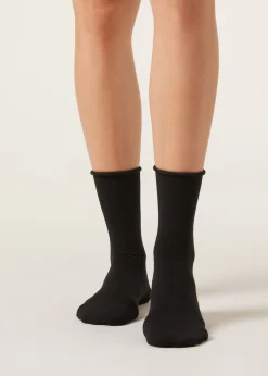 Chaussettes Courtes avec Cachemire