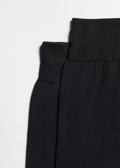 Chaussettes courtes avec fil d’Écosse pour homme