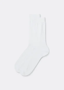 Chaussettes courtes avec fil d’Écosse pour homme