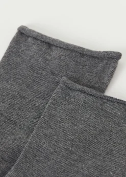 Chaussettes Courtes à Bords Francs en Coton