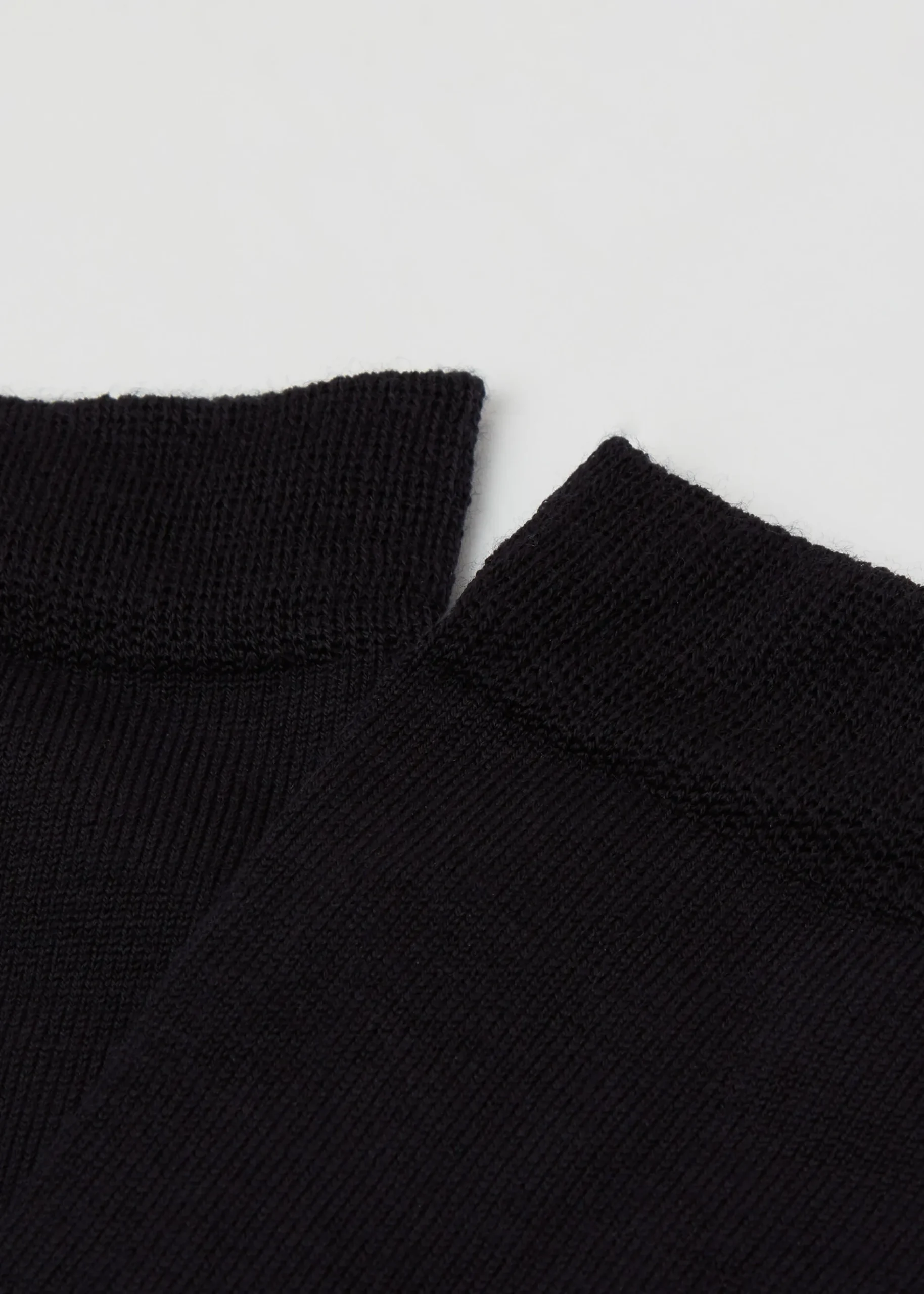 Chaussettes Courtes à Bords Francs en Laine et Coton