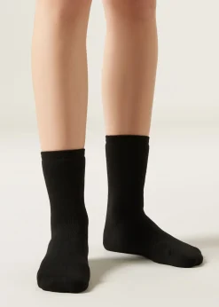Chaussettes Courtes en Coton Thermique