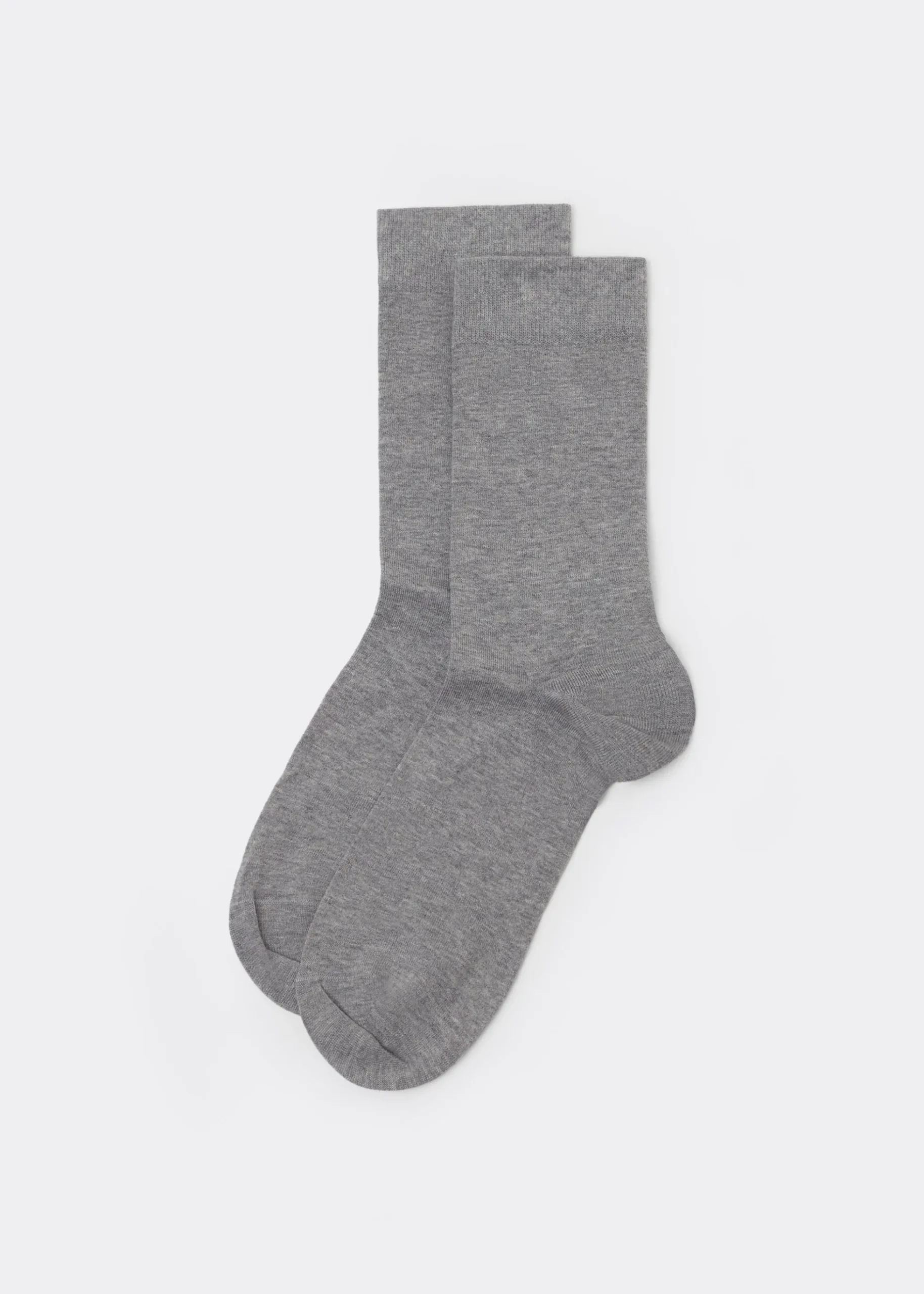 Chaussettes courtes en satin de coton