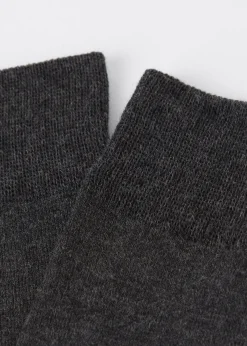 Chaussettes courtes en satin de coton