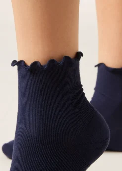 Chaussettes côtelées