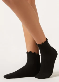 Chaussettes côtelées