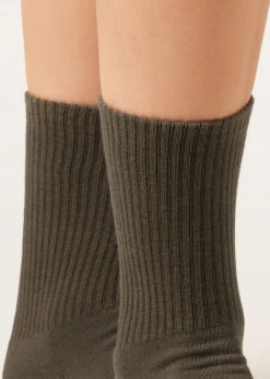 Chaussettes de sport courtes en coton unisexes