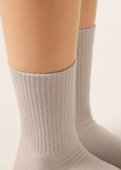 Chaussettes de sport courtes en coton unisexes